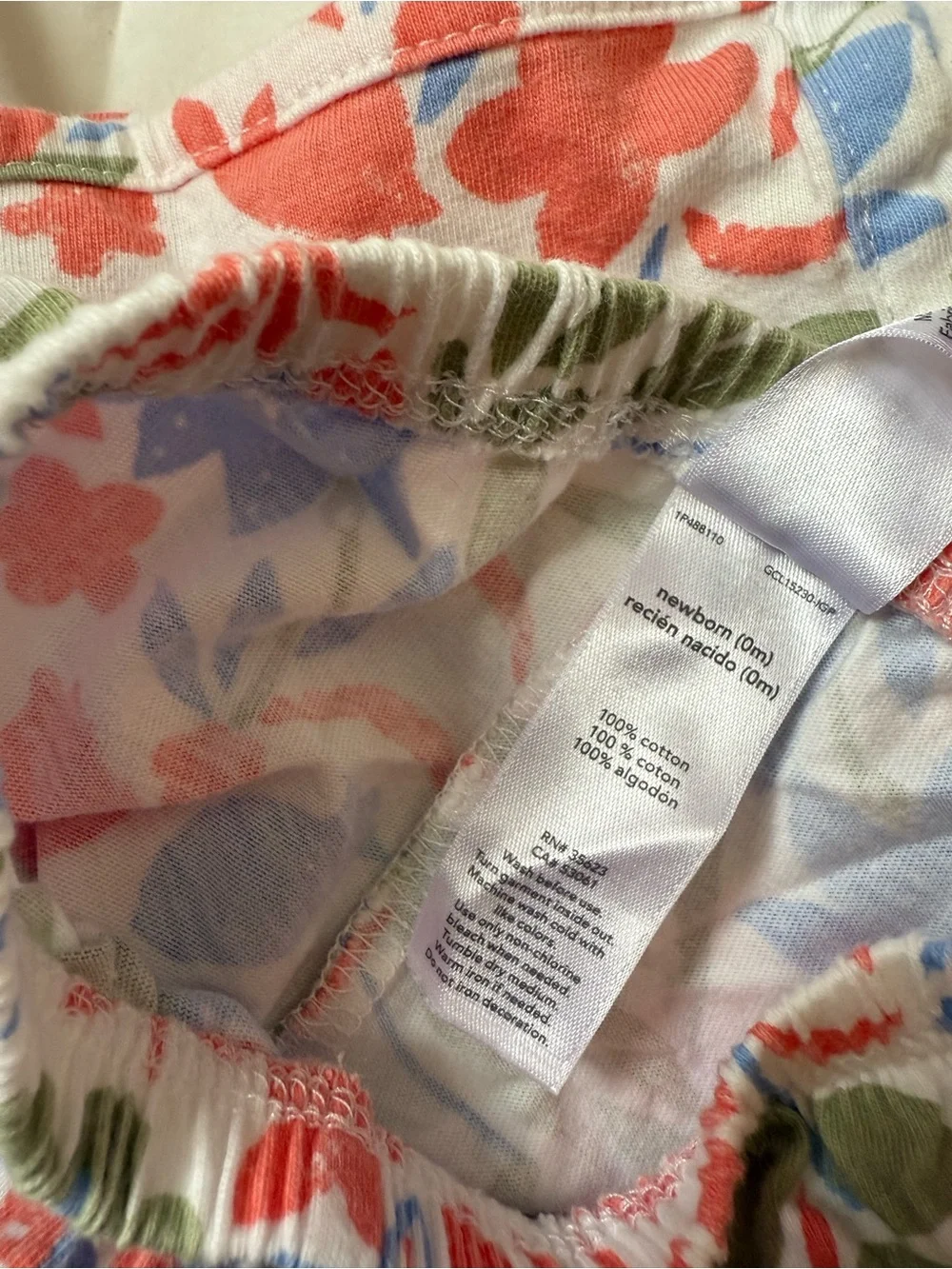 Carter's Floral Tank Top & Bloomers Cotton Set